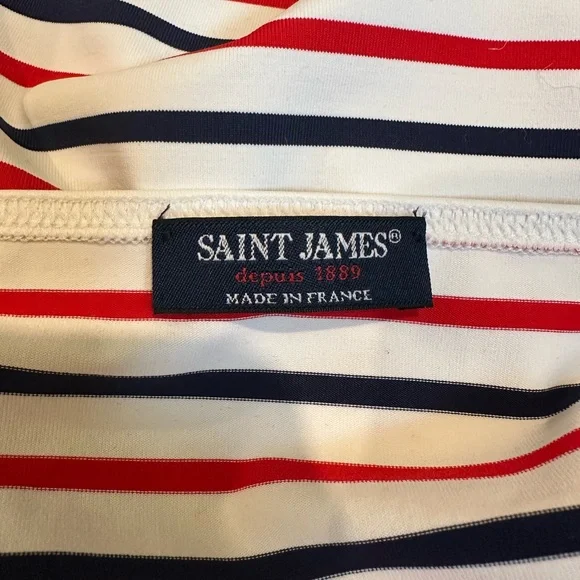 Saint James UV Phare Tunic Nautical Striped UV Protection - Picture 2 of 9